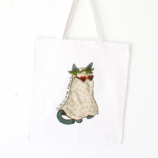 Swiftie Cat Anti-Hero Tote Bag