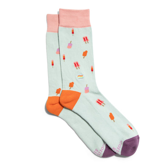 Socks that Save LGBTQ Lives (Popsicles)