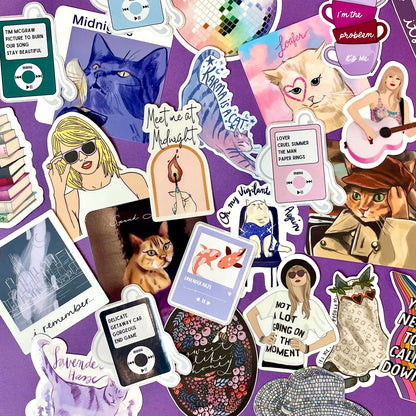 Swiftie Cat "Anti-Hero" Sticker