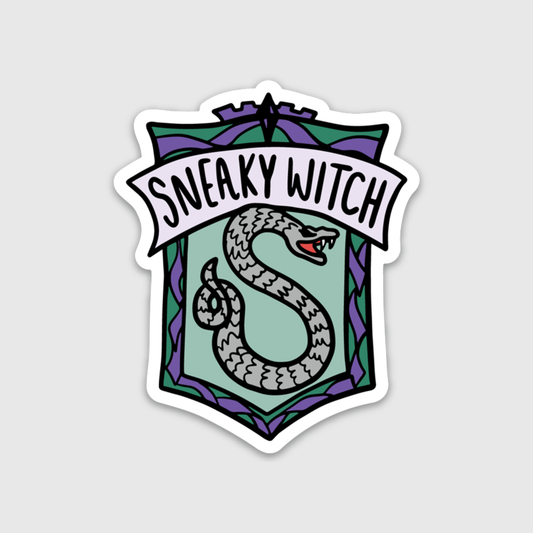HP Sneaky Witch Sticker