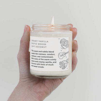 Folklore Candle (vanilla • woods • coconut)