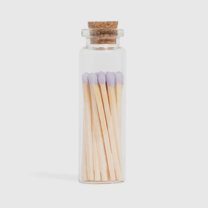 Iced Lavender Matches in Small Corked Vial