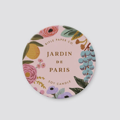 Jardin de Paris Tin Candle