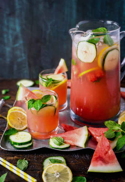 Strawberry & Basil Cocktail / Mocktail Mixer
