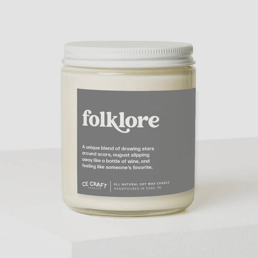 Folklore Candle (vanilla • woods • coconut)
