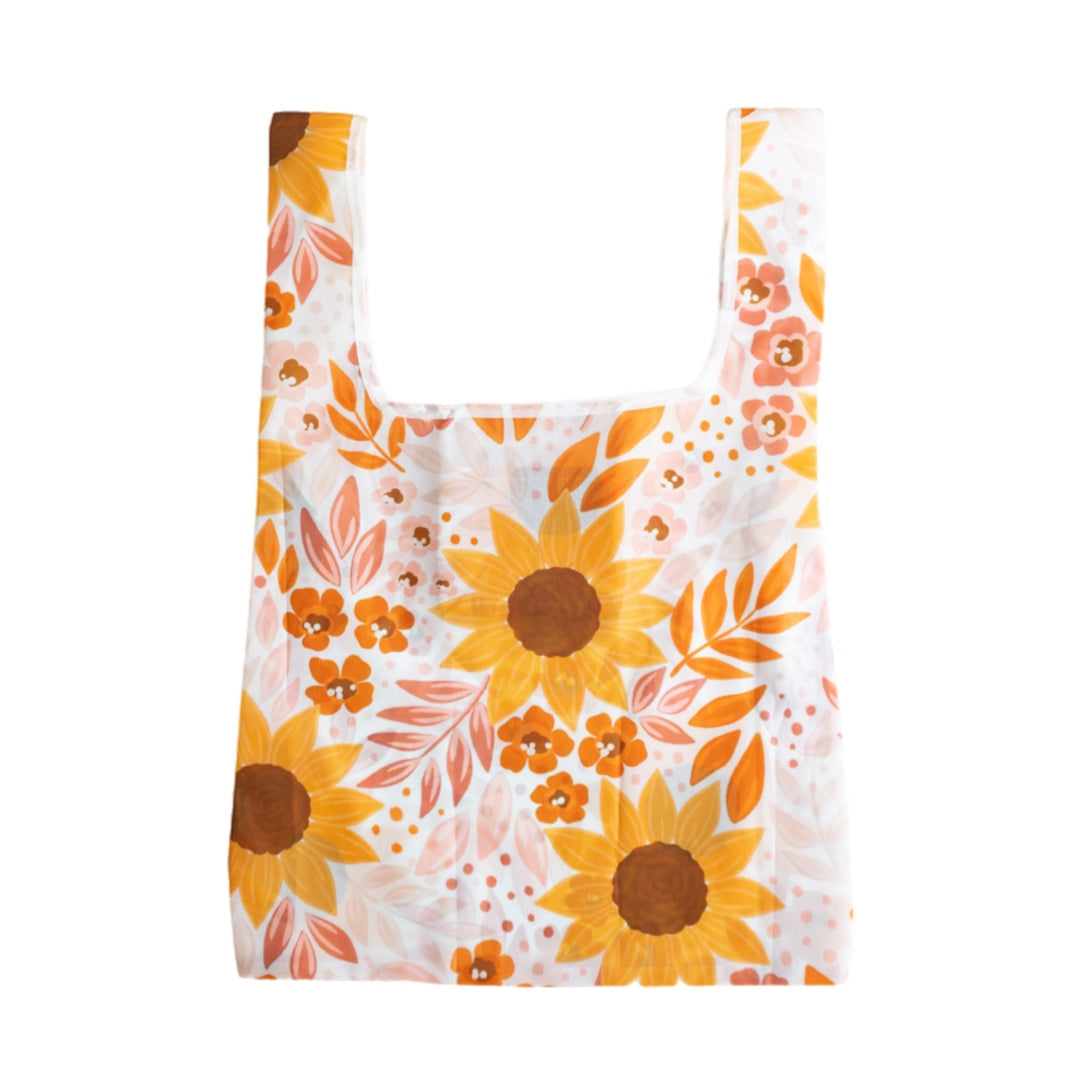 Sunflower Fields Reusable Bag