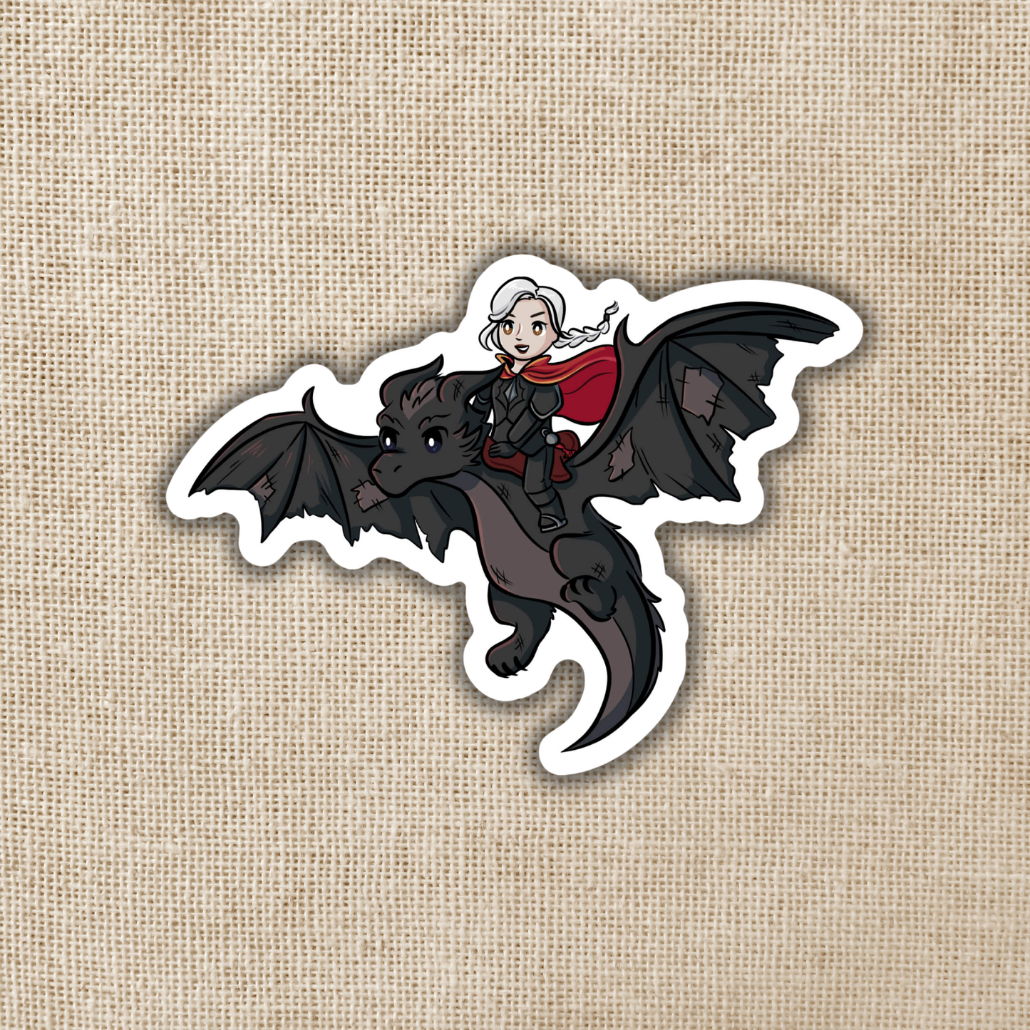 Dragon Rider Sticker