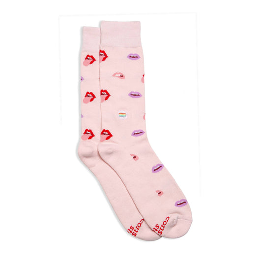 Socks that Save LGBTQ Lives (Lips)