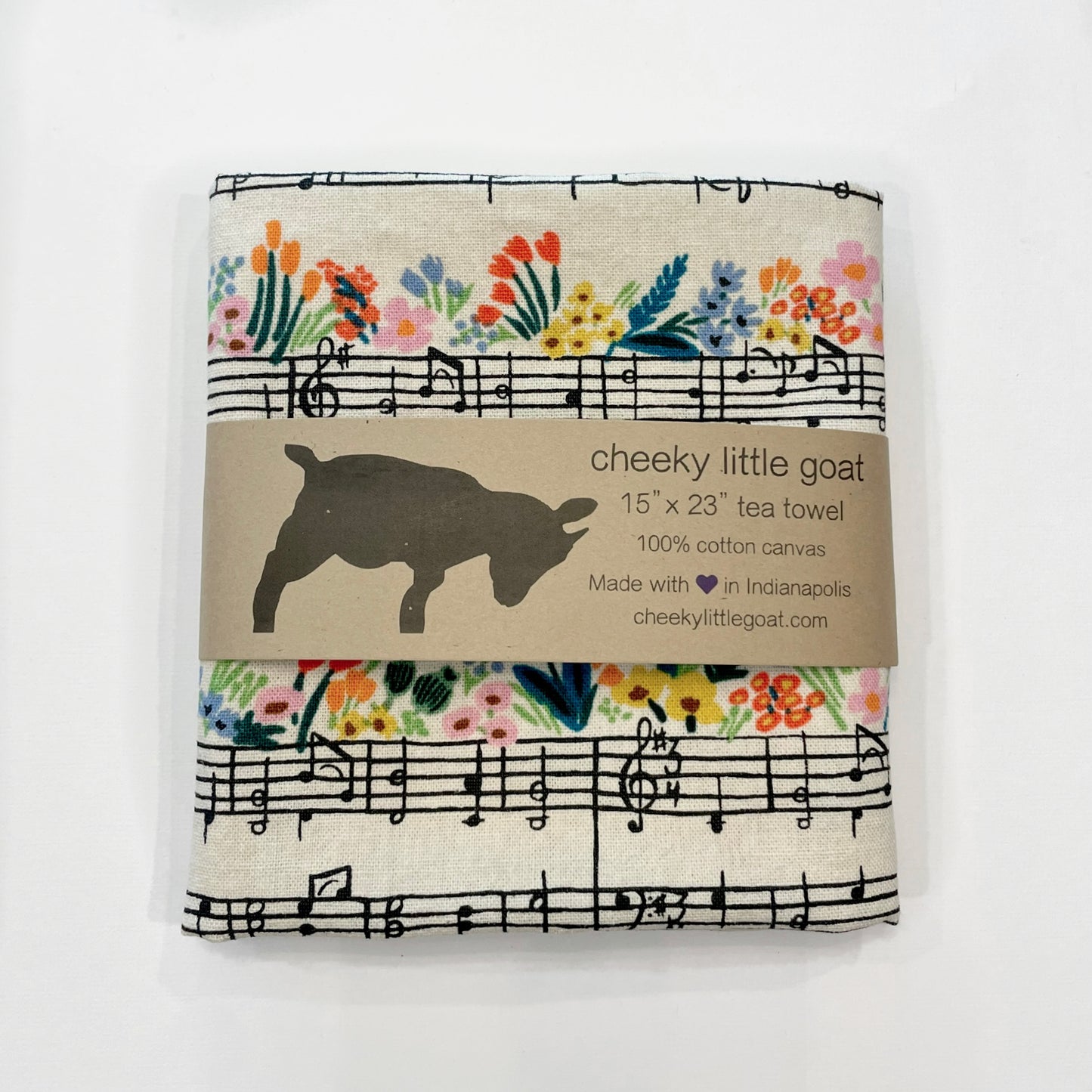Tea Towel: Sheet Music